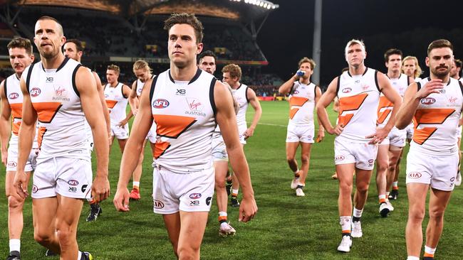 Kelly and the Giants now face a trip to Hobart to face the rejuvenated Kangas. Pic: Getty Images