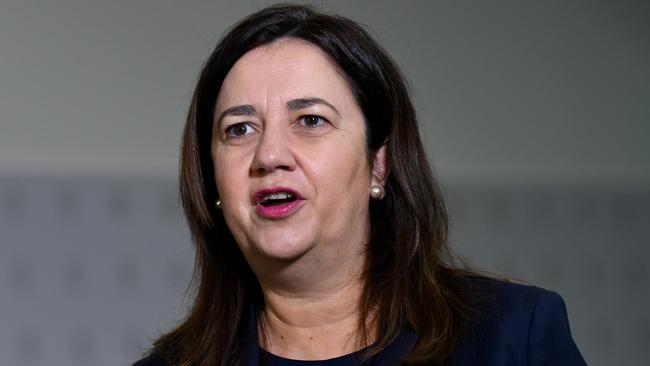 Queensland Premier Annastacia Palaszczuk. Picture: NCA NewsWire / Dan Peled