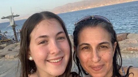 Hamas hostage Naama Levy, left, and her mother Ayelet Levy Shahar. Picture: Supplied