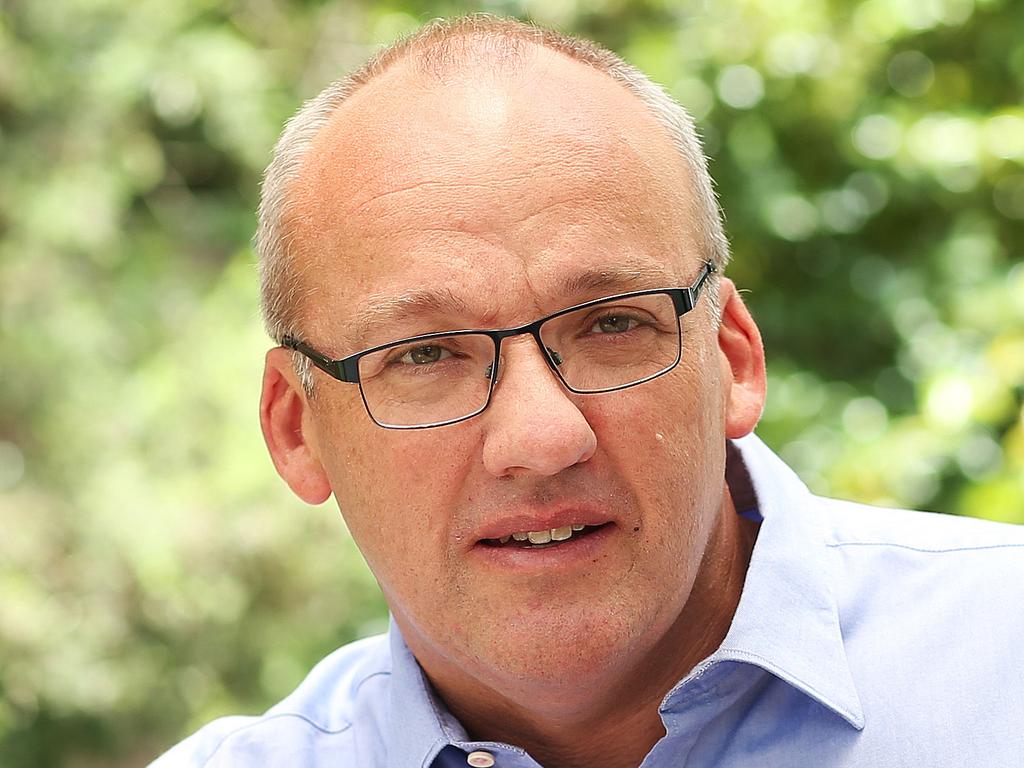 Pictured is NSW Opposition Leader Luke Foley at home in Concord today. Picture: Tim Hunter.