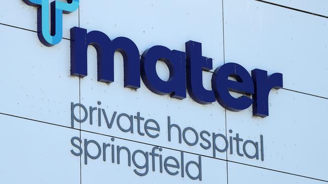 Mater Private Hospital Springfield. Photographer: Liam Kidston