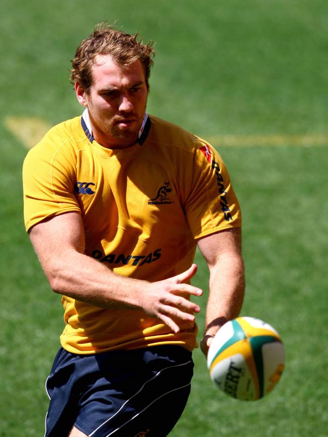 Rocky Elsom during Australian Wallabies days.