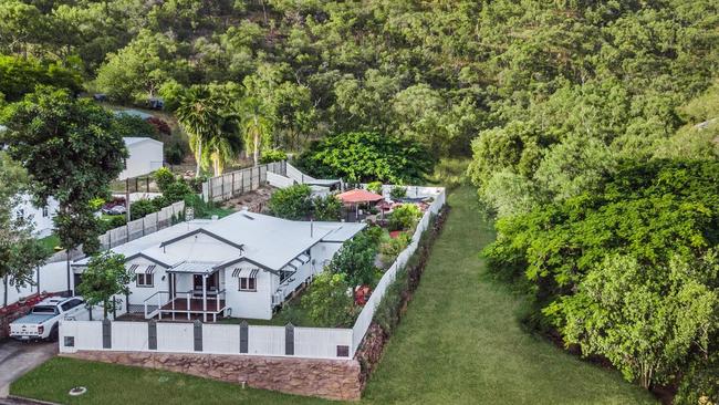 This four-bedroom house at 43 William St, West End, in Townsville is on the market for offers over $620,000.