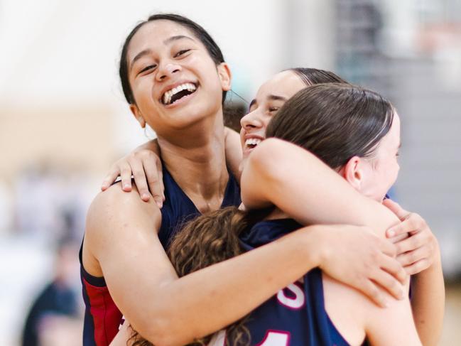 Brisbane State High are the girls schools champions. Picture: Taylor Earnshaw