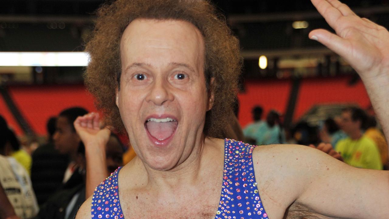 Richard Simmons said he was ‘dying’ in a bizarre Facebook post. Picture: Moses Robinson/Getty Images