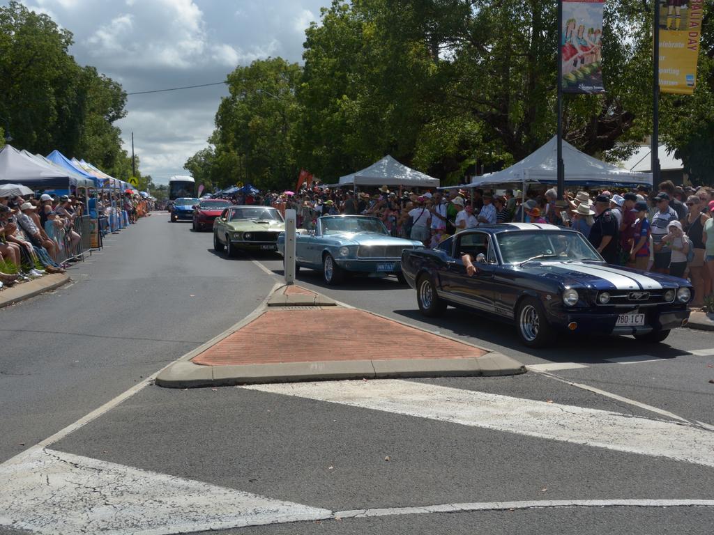 Thousands were in attendance at the Melon Fest parade