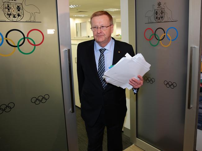 The stand off between John Coates’ allies and opponents has turned ‘toxic’.