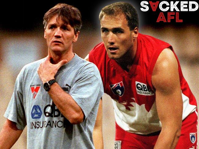 Damian Drum reveals his physical confrontation with Tony Lockett.