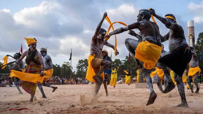 Garma Festival in the Northern Territory brings together Indigenous leaders, politicians, corporate and non-government sectors to celebrate Aboriginal and Torres Srait Islander culture and discuss issues of disadvantage. Picture: Pema Tamang Pakhrin