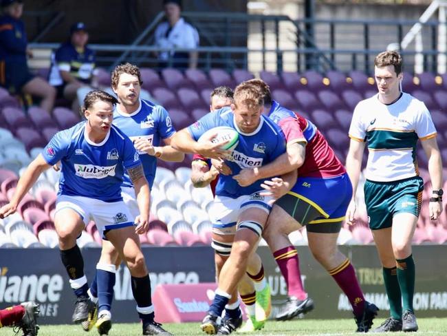 Kyle Danns in action for Queensland Country. Picture: Supplied.