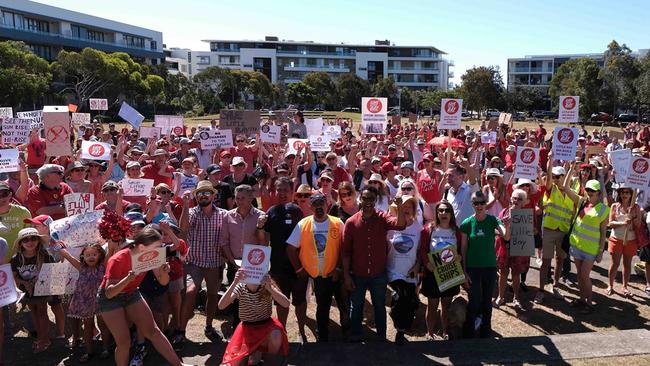 Save Little Bay has gained thousands of supporters in its campaign against Meriton. Picture: Facebook