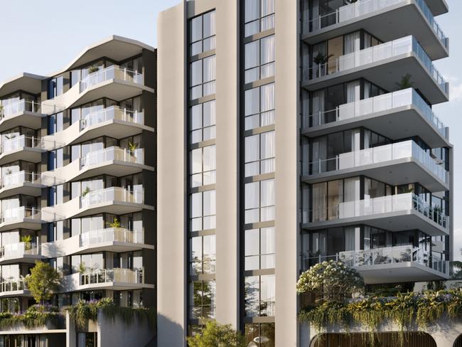 Artist impression of Northshore Tallebudgera from developer Marquee Property Solutions.