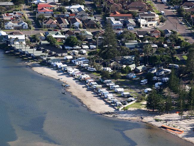 The Dunleith Tourist Park at North Entrance was one of the iconic sites. Picture: Peter Clark