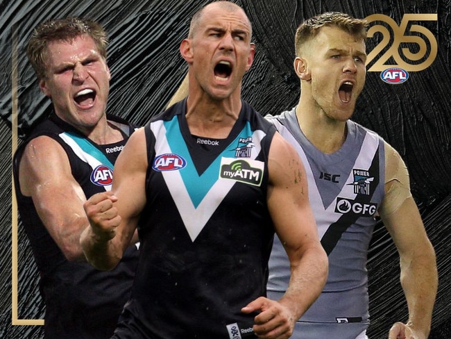 AFL 25: Port Adelaide's team of the century so far