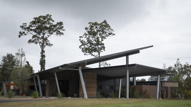 The new Crocodile Hunter Luxury Lodge, Australia Zoo. Picture: Russell Shakespeare