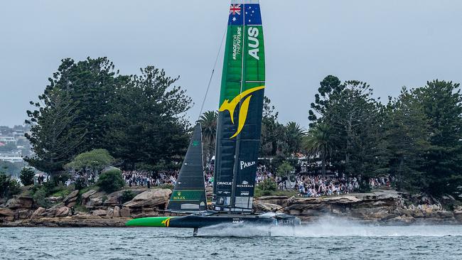 The Australian team share the lead after day one with the Danes.