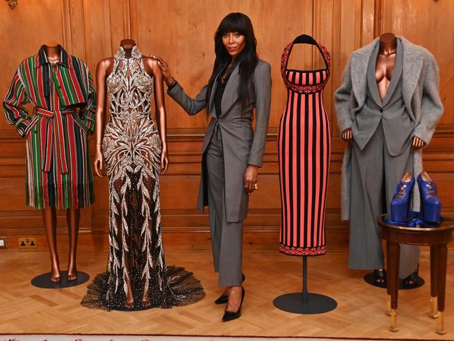 Naomi Campbell attends the press launch for the V &amp; A's upcoming "Naomi: In Fashion" exhibition in London. Picture: Dave Benett/Getty Images