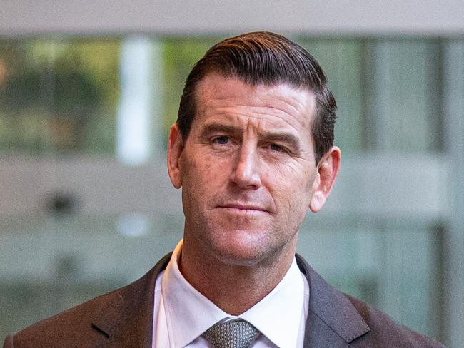 SYDNEY, AUSTRALIA - NewsWire Photos May 05, 2022: Ben Roberts-Smith leaves the Supreme Court in Sydney. Picture: NCA NewsWire / Christian Gilles