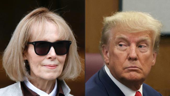 Donald Trump was found liable for defamation on Wednesday in a second case brought by the writer E Jean Carroll. Pictures: AFP