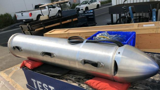 Elon Musk’s “mini-sub’ Picture: Supplied