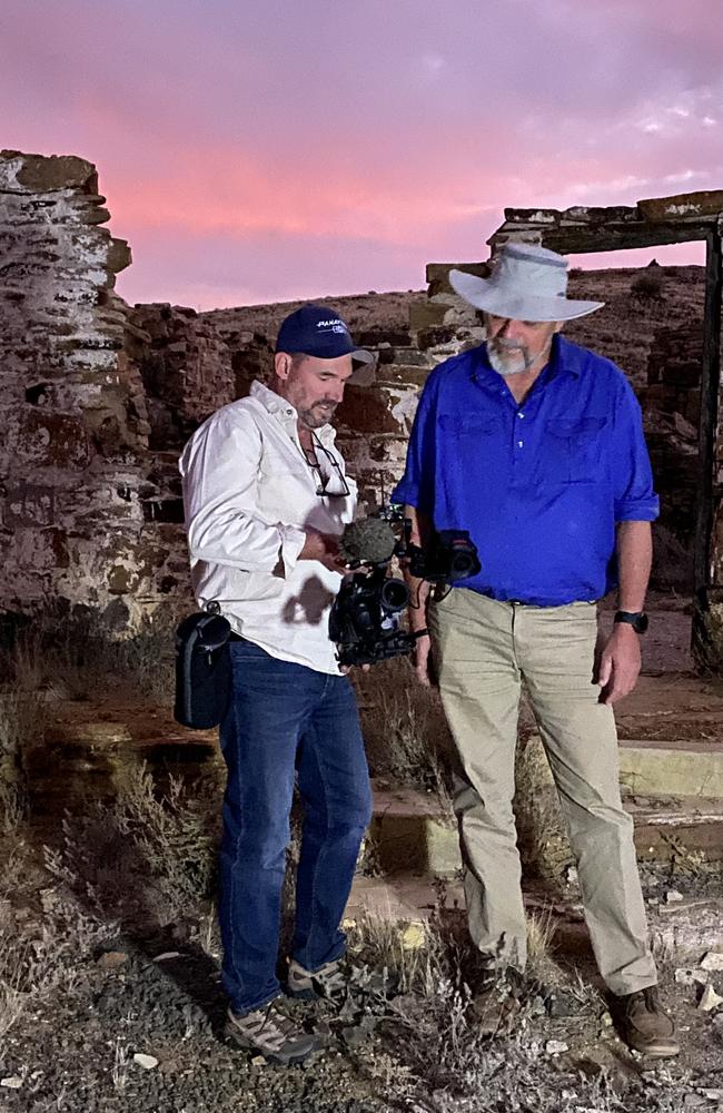 Derek Pugh and Director Andrew Hyde.