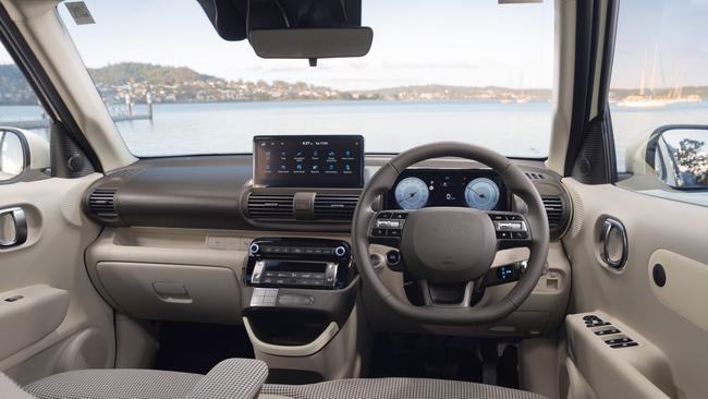 The clever design carries over to the interior. Picture: Supplied