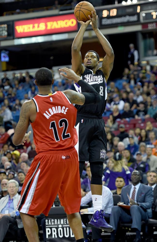 Rudy Gay took the Portland Trail Blazers apart with 40 points.