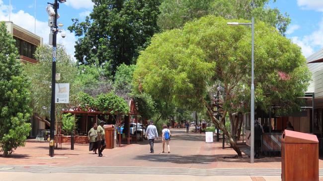 A second petition has been launched against a road through Todd Mall. Picture: Annabel Bowles