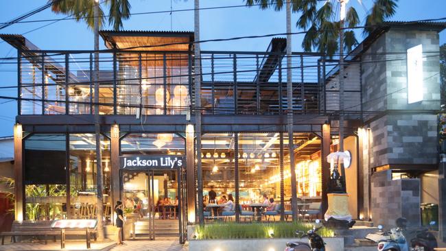 Jackson Lily's restaurant in Bali remains closed. Picture: Supplied.