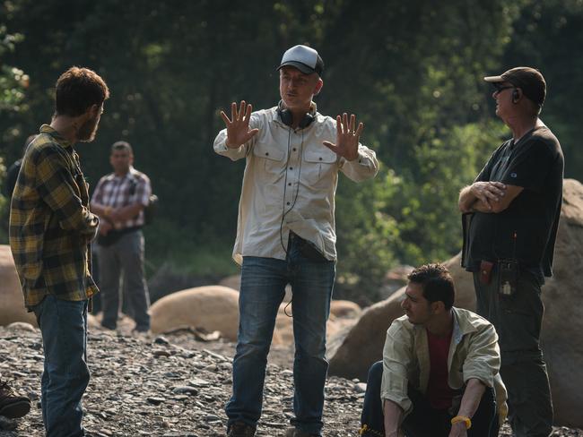 Director Greg McClean on set of the thriller Jungle has confirmed there will be a Wolf Creek 3. Picture: Momentum Pictures