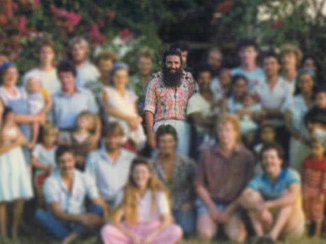 Daniel Landy-Ariel and his Jesus People at their commune at Herberton in Queensland in the mid-1980s