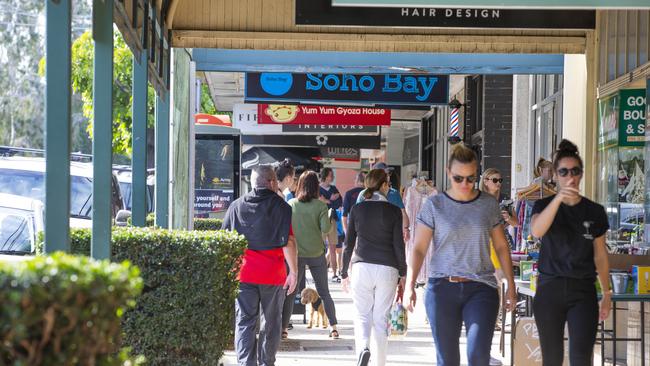 Oxford Street, Bulimba. Picture: Renae Droop