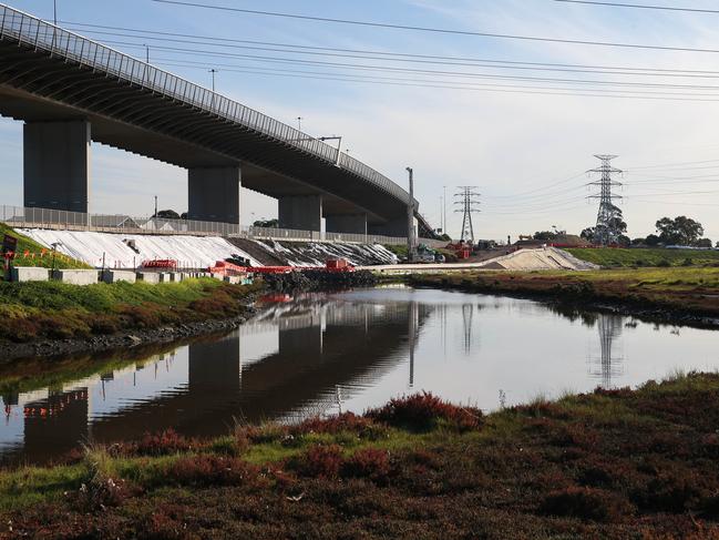 Taxpayers will be stung an extra $1.94bn for costs blowouts on the West Gate Tunnel. Picture: Ian Currie