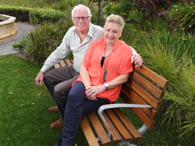 Helen and Ralph McGuinness from South Australia. Picture: Tait Schmaal.