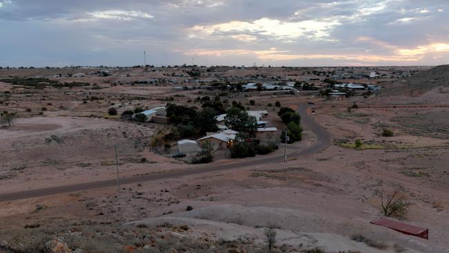 The town of Coober Pedy. Picture: Tricia Watkinson