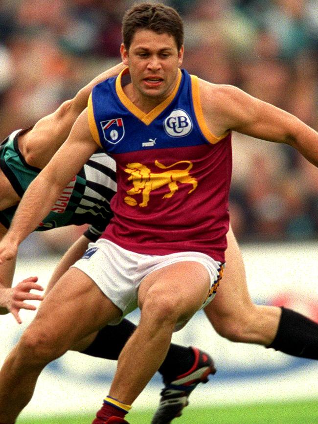 Lachlan’s father Chris played in three premierships with Brisbane.