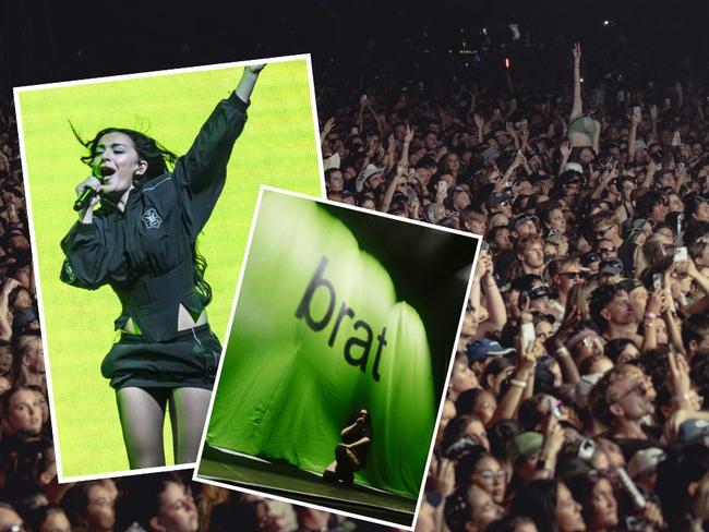 Charli XCX performed at Sydney's Laneway fesruval