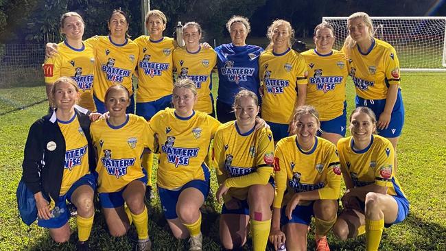 Kawana FC's 2023 division 1 women's side. Picture: Facebook.