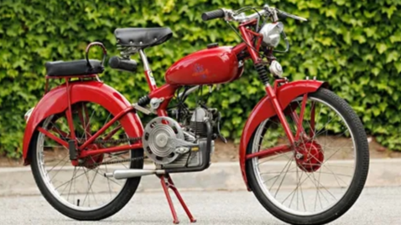 The 1948 Ducati Cucciolo T2 Turismo is on the market for about $15,000.