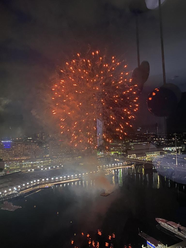 The best part of the stay is the front row fireworks show on select nights.