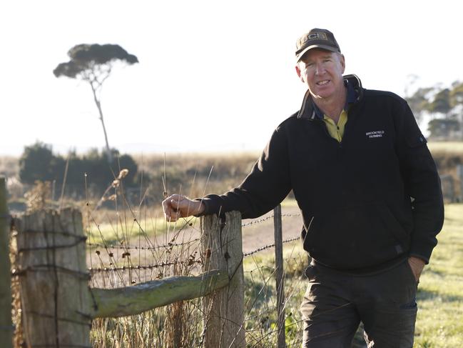 02/05/2025: Thirlstane farmer Nathan Richardson. PIC: Grant Wells