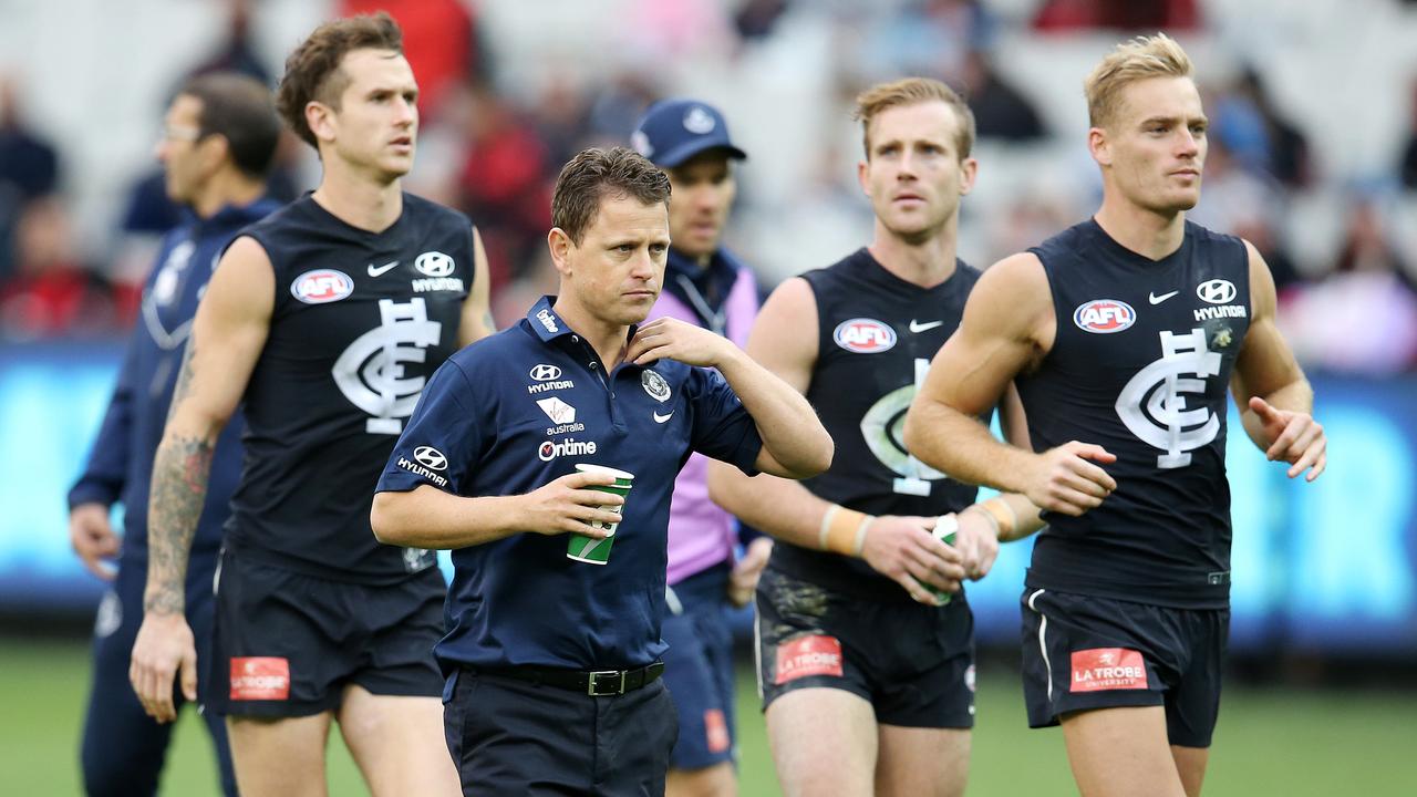 <a capiid="350124fa95755d4095755e0857c93f55" class="capi-video">Bolton in hot water</a>
                     Carlton coach Brendon Bolton on the weekend.