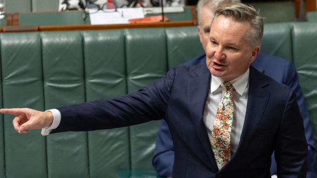 Energy Minister Chris Bowen. Picture: NCA NewsWire/Gary Ramage