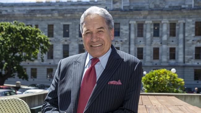 NZ First leader Winston Peters is back in parliament. Picture: NZ Herald/ Mark Mitchell