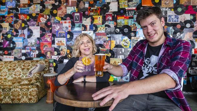 Lum Bar Parkdale business partners Lee Thackrah and Cameron Ekins are thrilled to be reopening on June 4. Picture: Valeriu Campan