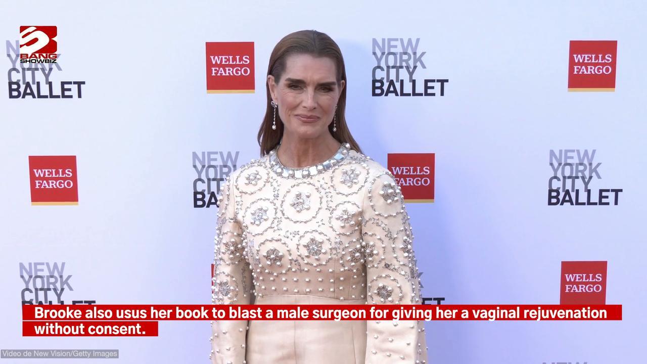 Brooke Shields has jokingly wishes her body was a 'little higher and tighter'