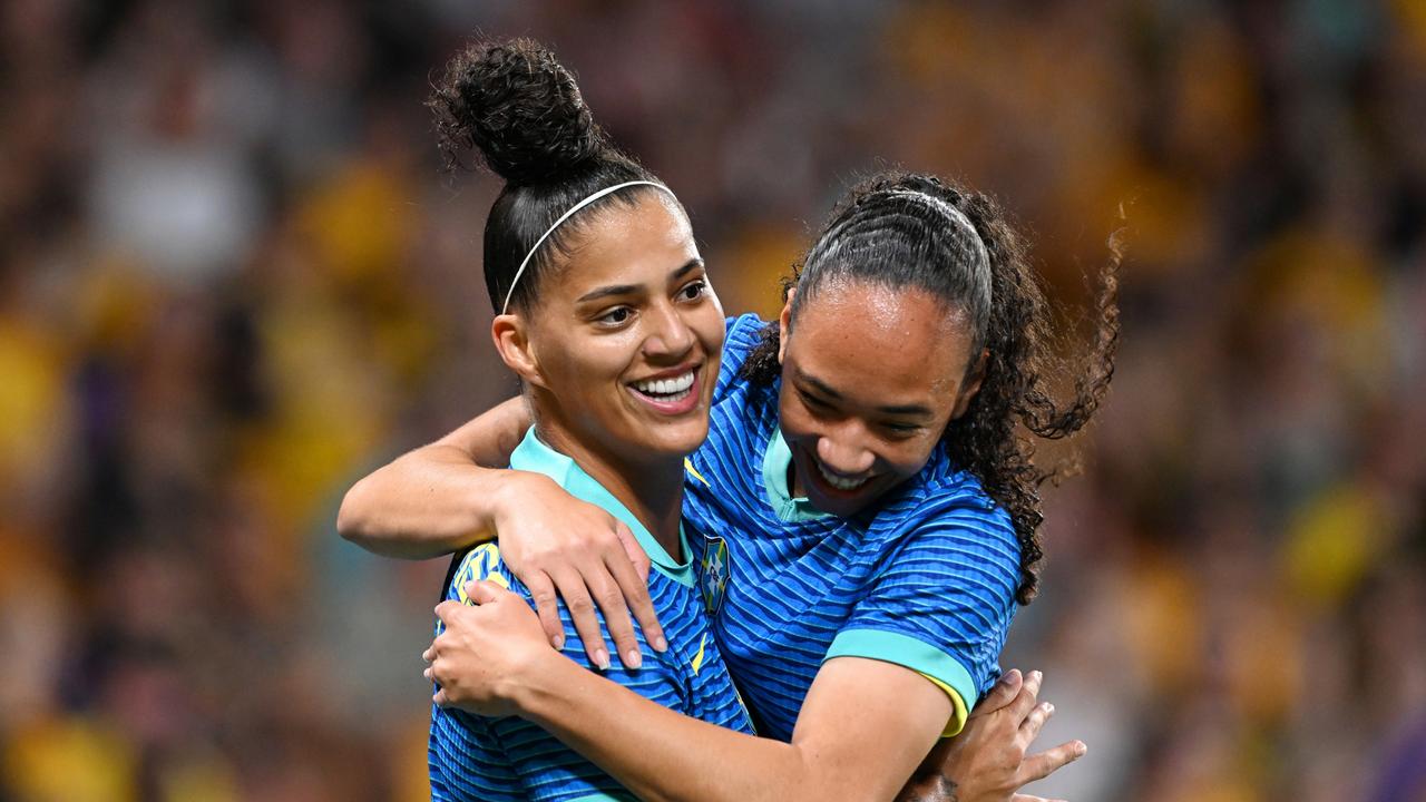 Brazil quickly jumped out to a two-goal lead. (Photo by Bradley Kanaris/Getty Images)