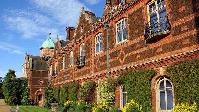 Sandringham House was the Queen's residence for a part of the year. Picture: Supplied