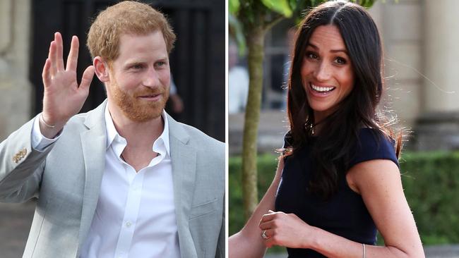 The happy couple. Picture: AFP