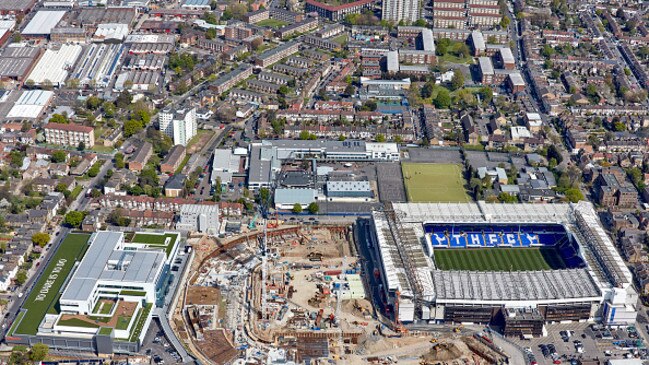 The new Tottenham Stadium has suffered significant delays.